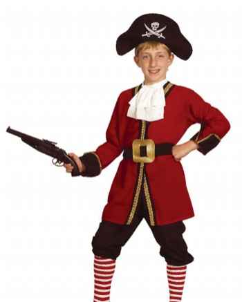 Детский карнавальный костюм Пирата, капитана Хука, Капитан Крюк из сказки про Питера Пэна, артикул 88012-M, код 54914, фирма Лапландия, на 7-10 лет, пиратские костюмы, детские карнавальные костюмы
