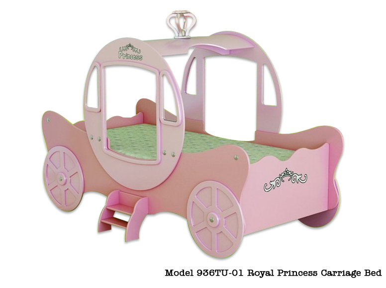 Кровать - карета  Принцессы, материал МДФ,  розовая кровать  для девочек от 3 лет, кровать в виде кареты, детские кровати, кровать-карета, кровать карета, детская кровать карета, красивые детские кровати, американская детская мебель