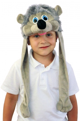 Детская карнавальная шапка Ежик, безразмерная, детские карнавальные костюмы, карнавальные шапки для взрослых
