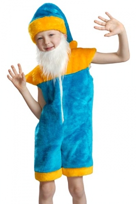 можно купить другой вариант карнавального костюма Гнома. Костюм Гномика из искусственного меха.