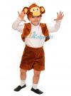 Костюм Обезьянки для мальчика, детский карнавальный костюм Обезьянчик Лайт,  рост 98-122 см, от 2 до 7 лет