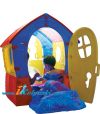 Детский игровой пластиковый домик для дачи Лилипут NEW PalPlay со звонком, светом и мелодией, Польша, артикул 681, новинка 2020