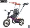 Детский трёхколёсный велосипед с ручкой Lexus Trike ICON 4 RT original fuksia angel