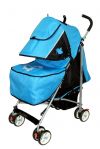 Детская коляска трость, коляска трость Ecobaby Tropic, Экобейби Тропик, с накидкой на ножки, самая легкая коляска трость, коляска-трость на осень, трость с большим капором до бампера, трость с лежачим положением спинки, самая легкая трость