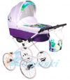 Детская коляска для новорожденных, коляска 2 в 1, от 0 до 3 лет, Lonex Classic Retro Garden