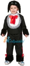 Детский карнавальный костюм Пудель Артемон. Маскарадный костюм собаки пуделя. На возраст от 3 до 8 лет, рост 98-132 см