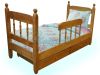 Детская кровать с бортиком Кузя-1, детская кровать с бортиком из натурального дерева, детские кровати, детские кровати с бортиками, деревянные детские кровати, детские кровати массив, куплю детскую кровать с бортиком, детская кровать с бортиком купит