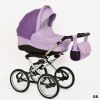 Детская универсальная коляска Slaro Indigo Plus, 2 в 1,   коляска для новорожденных, коляска на классической раме, коляска с тонкими большими надувными колесами,  люлька из непромокаемой плащевки, производство Польша, коляска для новорожденных купить