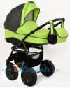 Детская коляска для новорожденных, коляска 3 в 1, коляска на поворотных колесах, коляска, Slaro Indigo F, Сларо Индиго, коляска с автокреслом, детские коляски 3 в 1, купить