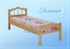 Детская кровать Ромашка, массив сосны, цвета разные, размер на выбор, детская кровать от 3 лет, детская деревянная кровать, детская кровать из натурального дерева