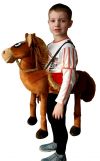 костюм коня, костюм коня купить, костюм коня для мальчика, Детский карнавальный костюм Рыжего Коня на шлейках, с зубами, карнавальный костюм из искусственного меха, карнавальный костюм для детей от 2 до 6 лет, детские карнавальные костюмы, карнавальн