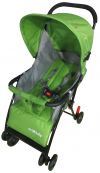 Ecobaby Oasis прогулочная коляска фото.  Самая легкая коляска, вес 3,45 кг. В коляске Экобейби Оазис комфортное спальное место с простеганной ортопедической спинкой, положения которой меняются и фиксируются ремнем. Подножку в коляске можно поднимать,