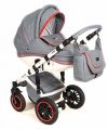 Детская коляска для новорожденных 3 в 1 на поворотных колесах Vikalex Ferrone, коляска с автокреслом