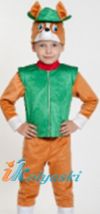 Костюм Трекер Щенячий патруль, детский карнавальный костюм Трекера щенка Чихуахуа спасателя в джунглях из мультфильма Щенячий патруль, на 3-8 лет, рост 98-132 см, артикул 88008