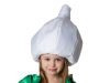 Костюм чеснока детский, детский карнавальный костюм чеснока для мальчика и для девочки, шапка и накидка, Лапландия