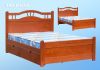 Кровать подростковая, кровать для взрослых Любимая, массив, 190х70 и др. размеры, цвета разные, МЕБ-ЕГРА