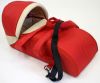 Новая утепленная зимняя переносная люлька для новорожденных на холлофайбере , сумка-переноска Баскет, фирма Little Trek, Литл Трек, Россия