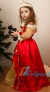   Красное платье Бэль, платье принцессы Дисней, Платье Белль Дисней из сказки и мультфильма Красавица и Чудовище, костюм Белль для девочки, Красное с золотым Рождественское платье Бэль, костюм Принцессы Бель, костюм белль, костюм бель, платье Бэль, к