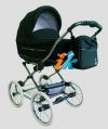 Roan Marita Elegance Europe - Роан Марита Элеганс Европа - детская коляска люлька для новорожденных, детская коляска 2 в 1, цвет темно-зеленый. Зимняя коляска для новорожденных. Зима-лето