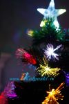  Светодиодная елка со световолокном и с верхушкой звездой в продаже по выгодной цене с доставкой в  интернет-магазине Иколяски www.ikolyaski.ru - заказ по тел. 8-495-648-67-02 или +7-916-265-95-93