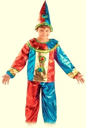 Детский карнавальный костюм Клоуна серии Карнавалия фирмы 