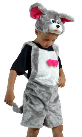 Детский карнавальный костюм Мышонка, костюм детский Мышонок Джерри, детский новогодний костюм мышонка из искусственного меха, Детский карнавальный костюм Мышонка, костюм мышонка для мальчика, костюм мыши детский, костюм мышки для мальчика, фирма Остр