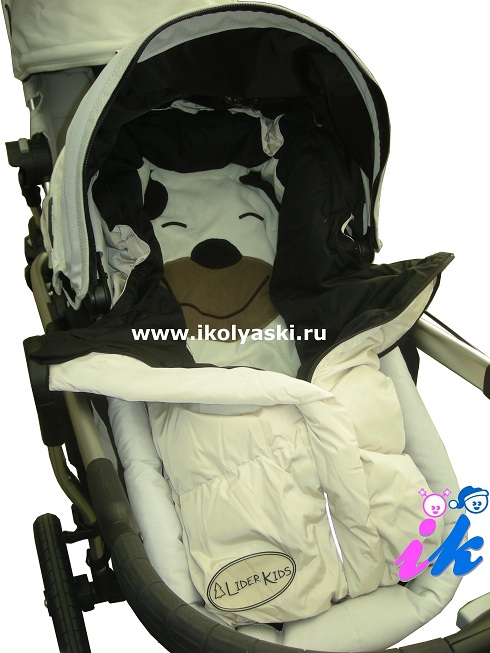 foot muff for all types of baby strollers, накидка на ноги, универсальный зимний конверт, кокон, зимний конверт, на пуху, пуховой спальный мешок, для новорожденных, в любую спальную коляску или трансформер, конверт фирмы Lider Kid's Лидер Кидс