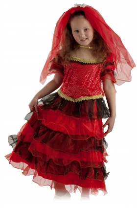 Детский карнавальный костюм Испанки серии Карнавалия фирмы 