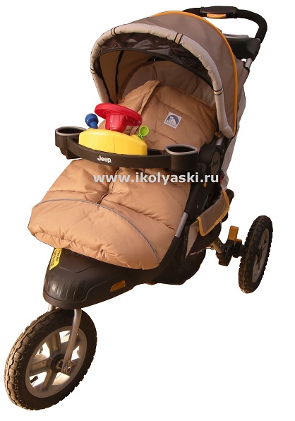 Единственная в мире Трехколесная коляска Jeep Liberty Urban - Terrain 3 Wheel Baby Stroller с системой 