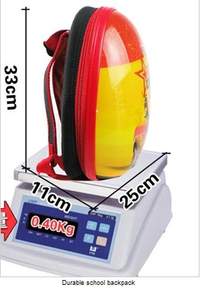 супер легкий детский рюкзак из композитного поликарбоната, вес всего 400 граммов, американские детские рюкзаки Эгги