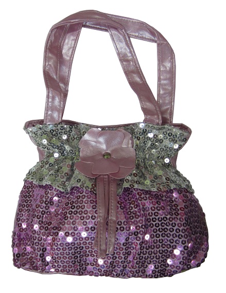 Детская вечерняя сумочка с пайетками,  размер 23х16 см, код 147614, артикул  E03-3009, фирма Лапландия