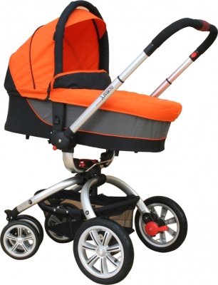 Детская коляска Baby Hit Twister, BabyHit Twister, 2 в 1, спальная с прогулочной, суперновинка, вращается люлька на шасси