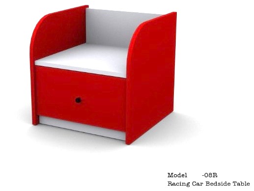 Тумбочка прикроватная, цвет красный, материал МДФ, детская мебель, мебель для детской комнаты, где купить детскую мебель, детская тумбочка