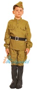  Детский военный костюм солдата для мальчика, размер М, рост 128-134 см, на 7-9 лет,