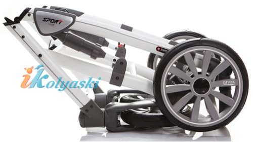 Anex Sport. Детская коляска для новорожденных, на поворотных колесах, 2 в 1 Anex Sport - Анекс Спорт