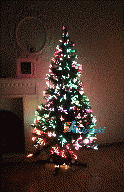 Новогодняя оптоволоконная елка Монмартр 120 см, елка со светящимися иголками, елка-световод, GiftTree Crafts Company, USA. Высота елки считается вместе с подставкой и макушкой. 