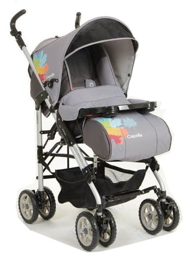 детская прогулочная коляска трость Capella s-321 new Капелла 321, цвет Pink Пинк, коляска-трость, телескопическая, детская коляска легкая, складная, компактная