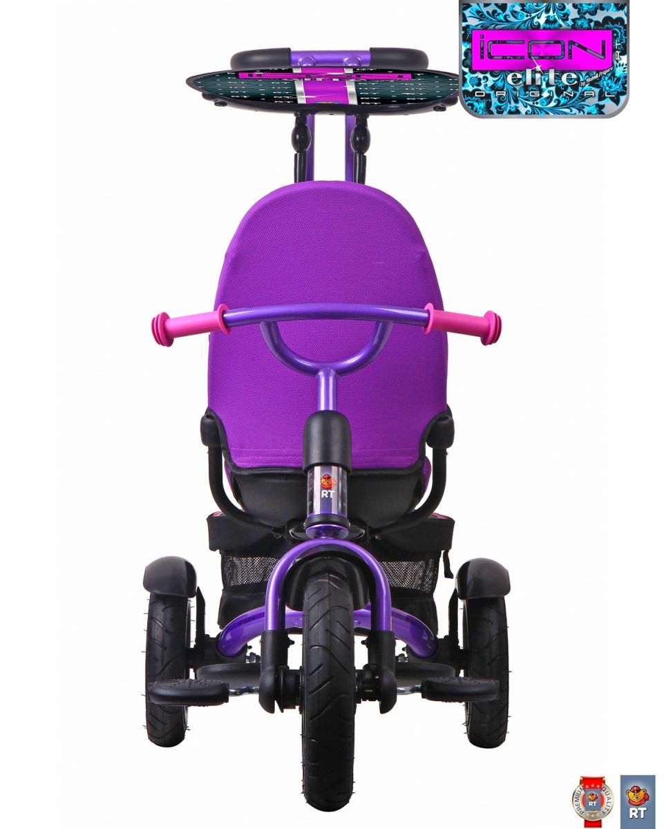 Детский трёхколёсный велосипед на надувных колёсах Lexus trike original RT ICON elite by Natali Prigaro Crystal 2015