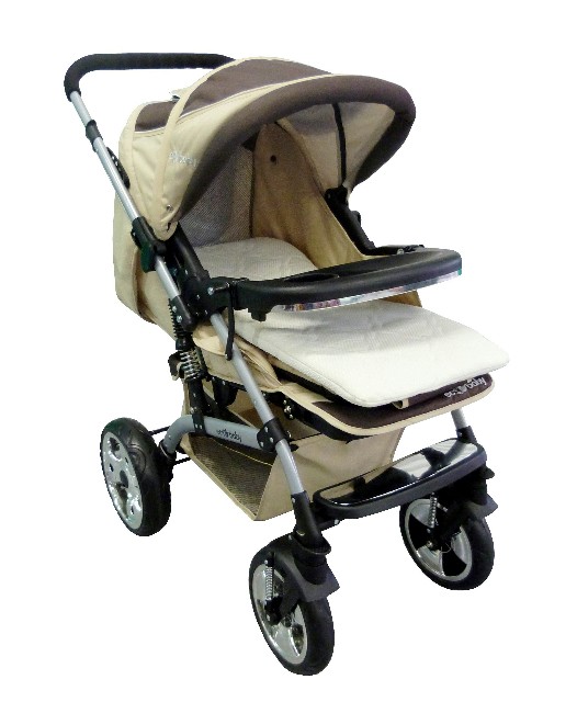 детский кокосовый матрас в коляску Ecobaby