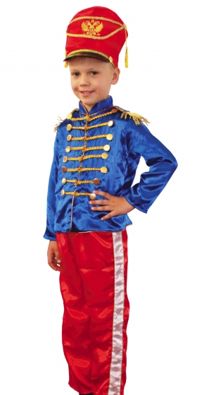 Детский карнавальный костюм Гусара серии Карнавалия фирмы Остров игрушки, детские карнавальные костюмы, маскарадные костюмы, новогодние костюмы, для детей, костюм гусара купить, костюм гусара для мальчика, костюм стойкого оловянного солдатика
