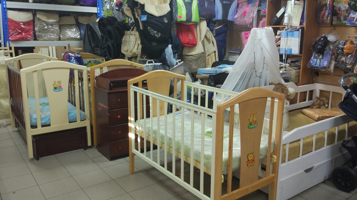 Магазин детских кроваток, детской мебели, детских товаров в Люберцах, на Юго-востоке Москвы