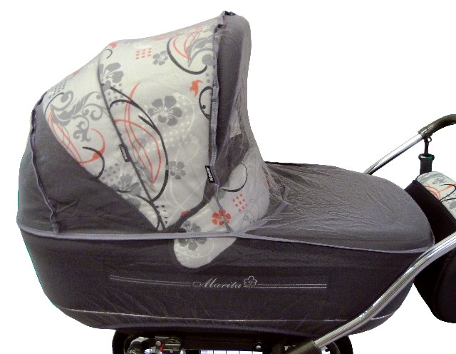 Дождевик - ветровик, москитная сетка. Всепогодный комплект  для спальной детской коляски от фирмы Roan - Роан