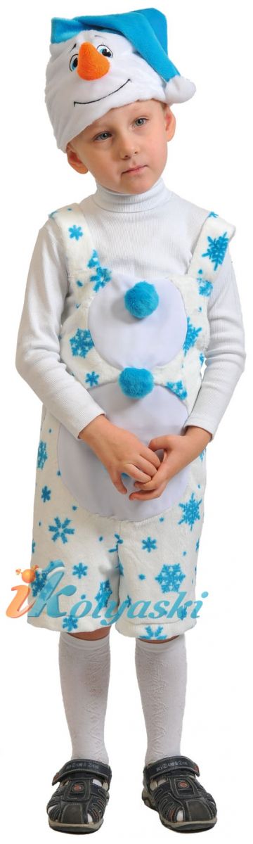 Костюм Снеговичка. Детский карнавальный плюшевый костюм Снеговик фирмы Лапландия. костюм снеговика, костюм снеговика +для мальчика, костюм снеговика купить, новогодний костюм снеговика, костюм снеговика фото, купить костюм снеговика +для мальчика, детский костюм снеговика, новогодний костюм снеговика +для мальчика