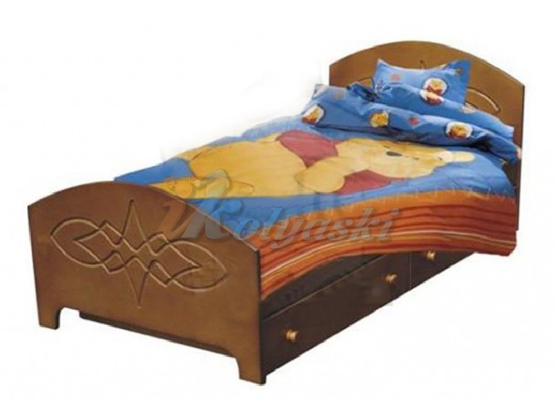 Детская кровать Жанна из массива, детская кровать из массива, детская деревянная кровать, купить детскую кровать, детские кровати от 3 лет, детские кровати от 5 лет, купить кровать от 3 лет, детские кровати от 3 лет фото и цены