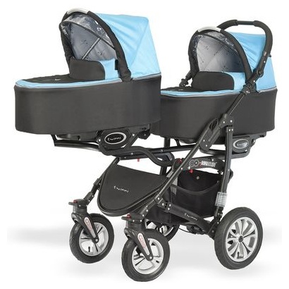 Детская коляска для двойни, коляска для новорожденных, 2 в 1,  коляска для двойни с прогулочными блоками, коляска для близнецов, коляска для двойняшек, Babyactive Twinny, Бэйбиэктив Твинни, куплю коляску для двойни