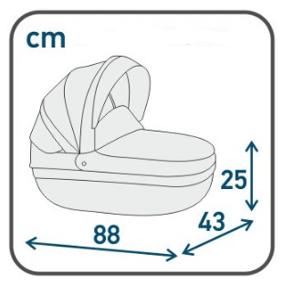 Roan Bass Soft 3 в 1, детская коляска для новорожденных, на поворотных колесах, 3 в 1 Roan Bass Soft  - Роан Басс шасси Софт, обшивка люльки эко-кожа или ткань, параметры, размеры люльки