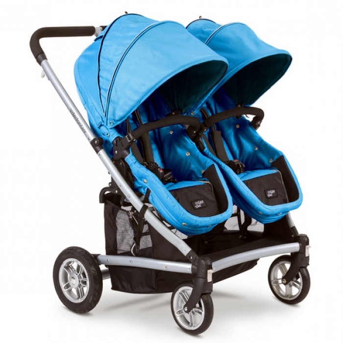 Коляска для двойни Valco baby Zee Spark Duo, прогулочная коляска-трансформер для двойни, купить коляску для двойни, коляска для погодок, австралийская коляска, коляска Валко Спарк Дуо 