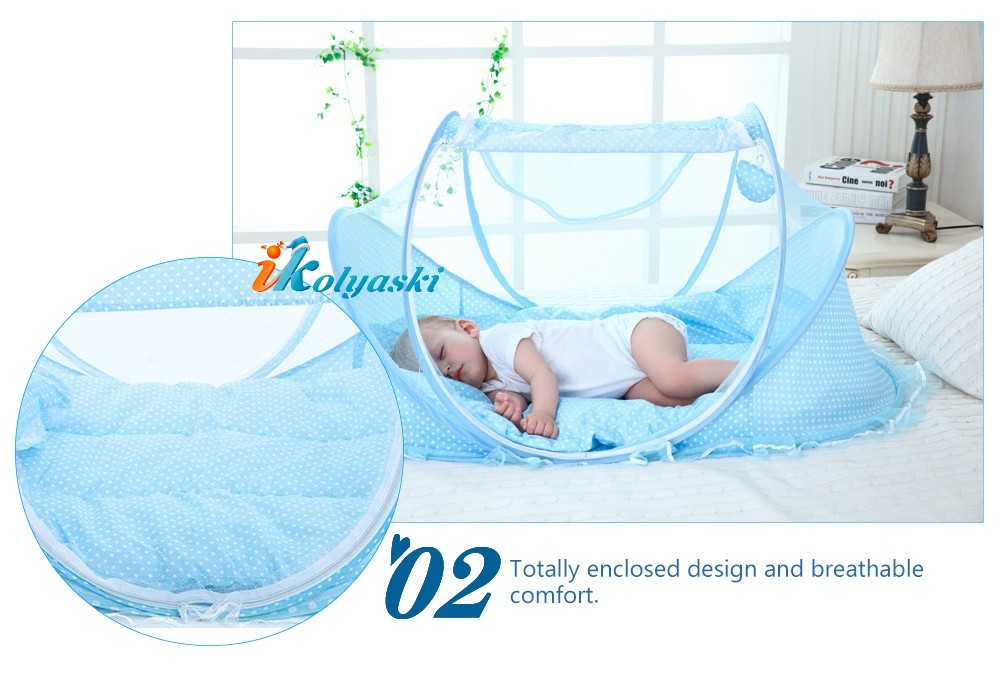 Ecobaby Sweet Cloud - детская компактная складная колыбелька-люлька с куполом москитной сеткой, матрасом и подушечкой, цвет РОЗОВЫЙ,  легкая люлька для новорожденных Экобейби Сладкое Облачко.  Детская компактная складная колыбелька-люлька с куполом москитной сеткой, матрасом и подушечкой,  Ecobaby Sweet Cloud, Ecobaby Сладкое облако, детская складная люлька с москитной сеткой, Детская колыбелька с москитной сеткой, детская компактная люльк