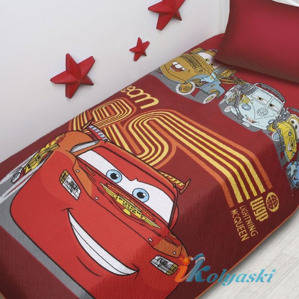 Покрывало на детскую кровать, стеганое, Disney Pixar McQueen, Дисней Тачки МакКуин, купить покрывало на детскую кровать, покрывало в детскую спальню Покрывало на детскую кровать, стеганое, Disney Pixar McQueen, Дисней Тачки МакКуин, купить покрывало на детскую кровать, покрывало в детскую спальню