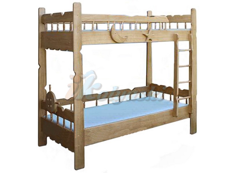 Двухъярусная детская кровать ШТИЛЬ, подростковая двухъярусная кровать, двухъярусная кровать для взрослых, кровать двухъярусная из натурального дерева, двухъярусная детская кровать, кровать для двойни, кровать для близнецов, кровать для погодков